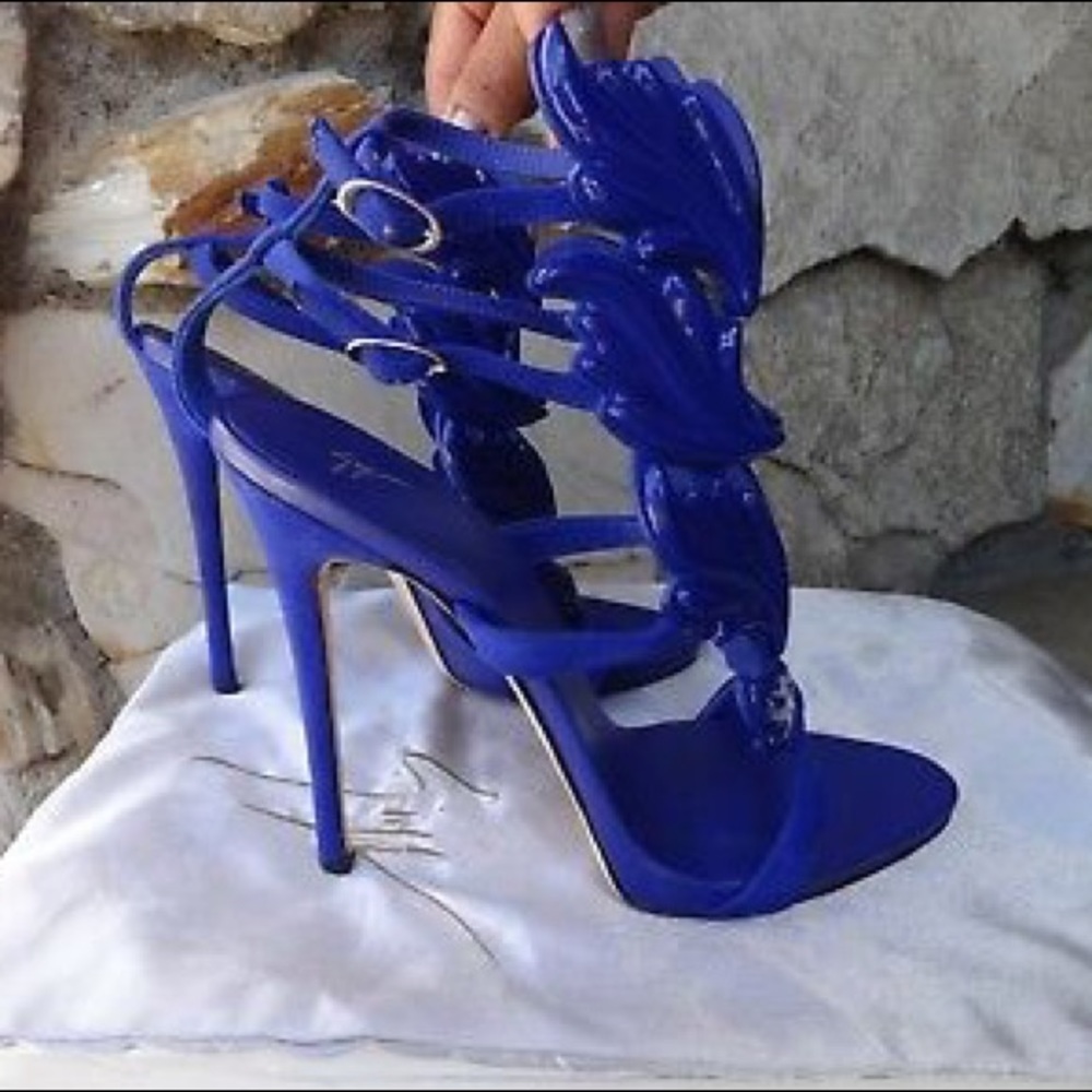 Giuseppe Zanotti Coline Cruel Wing Sandals 38.5